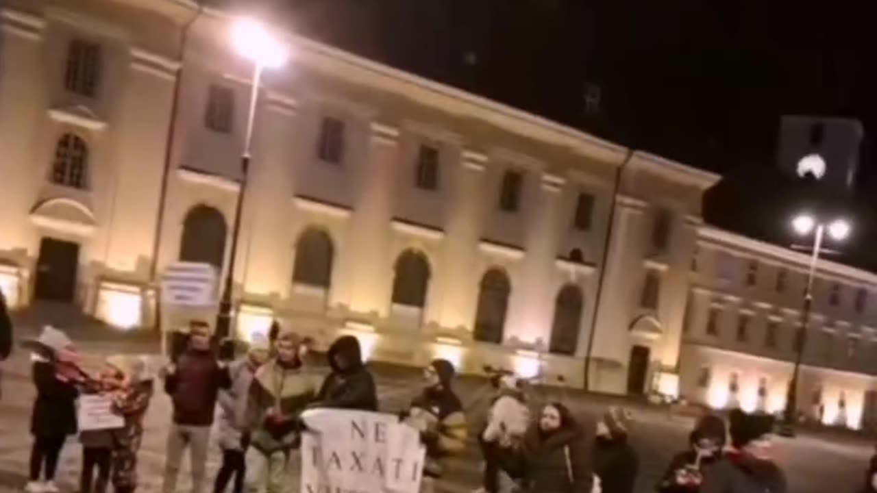 Protestul cetățenilor la Sibiu (Global News România; 27.01.2024)