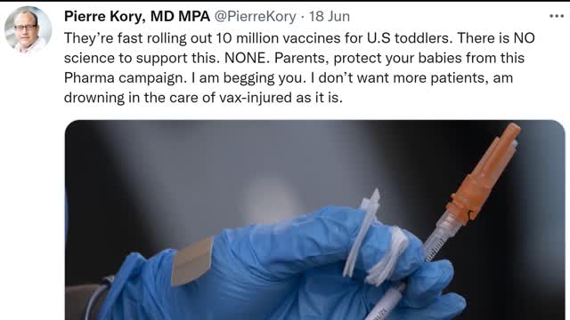 EUA amendment request for Pfizer-BioNTech COVID-19 Vaccine for Children and Babies