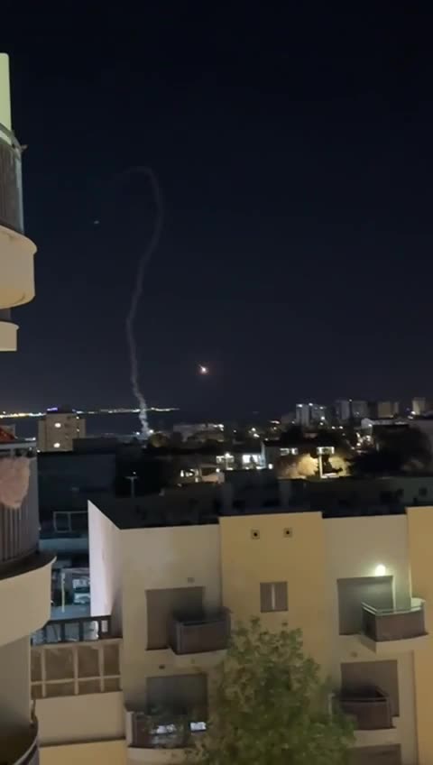 Another attack drone over my home in Eilat, Israel