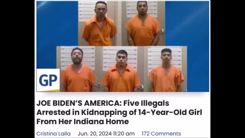 illegals kidnap a 14 yr old girl