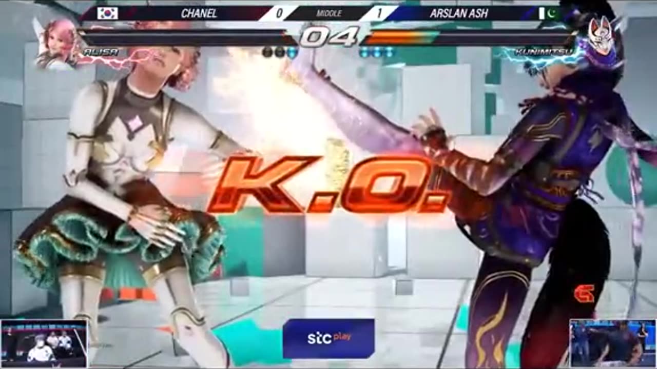 Tekken 7 Arslan ash vs Korea