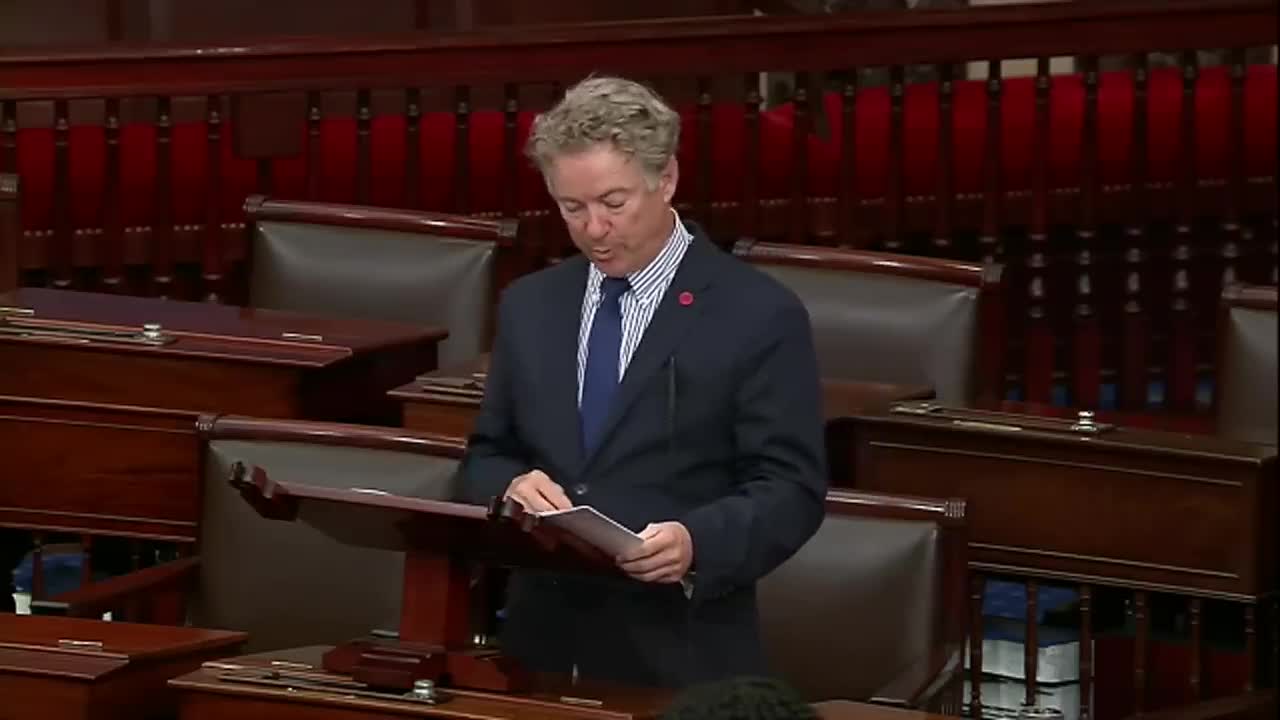 BREAKING: Rand Paul Blocks $40B Ukraine Bill, Explains Why