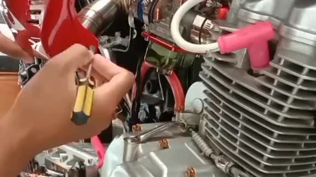 Modification of motorcycle parts