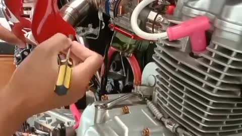 Modification of motorcycle parts