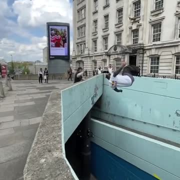 What a great somersault!