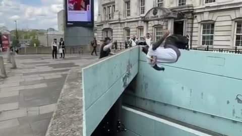 What a great somersault!