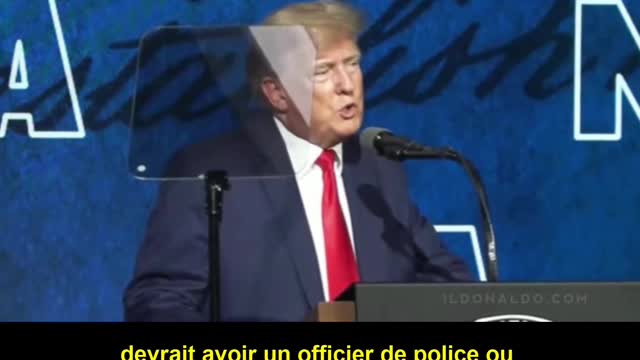 Donald Trump - protéger les enfants - NRA du 24 mai 2022