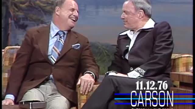 Frank Sinatra is Surprised by Don Rickles on Johnny Carson's Show, Funniest Moment