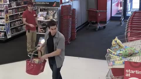 Target Employee Cant Believe What He Just Witness