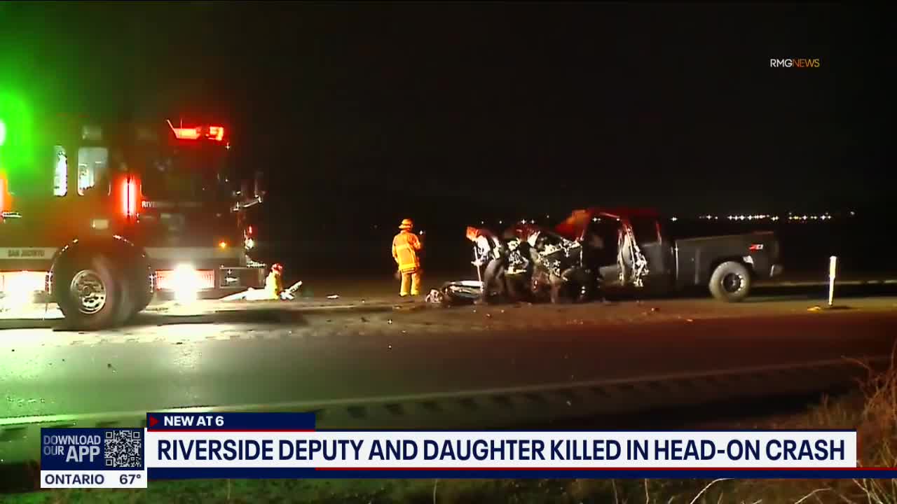 Riverside County deputy, daughter, killed by suspected DUI driver