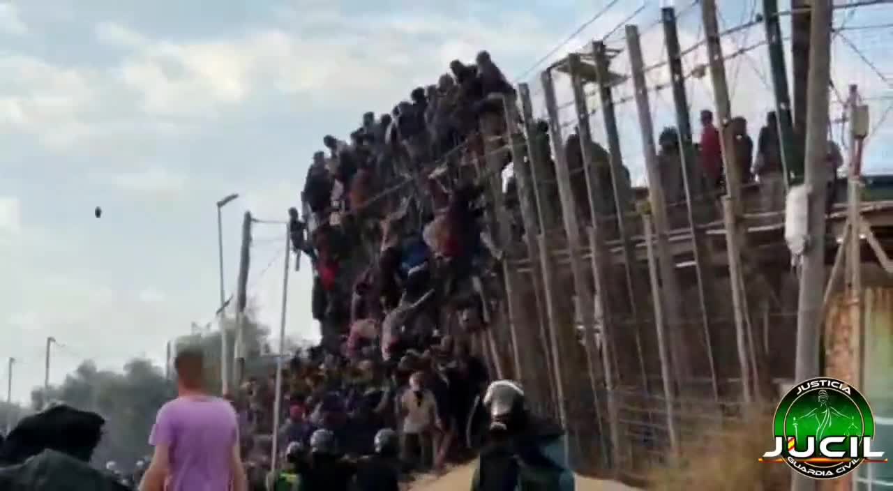 Invasion: Army of 'Organized and Very Violent' Sub-Saharan African Migrants Storm Spain