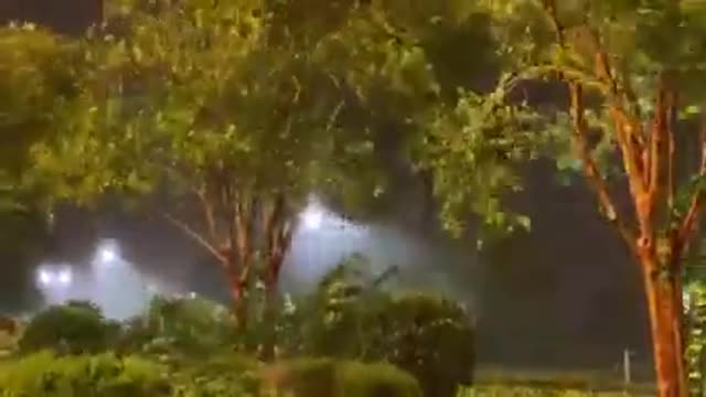 Hurricane Laura arrives in the USA causing destruction
