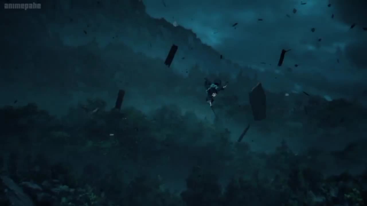 Anime Fighting Scene