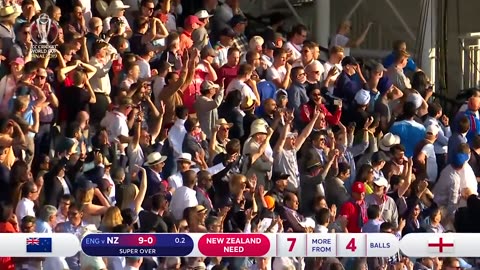 New Zealand Super Over | Every Ball | ICC Cricket World Cup 2019