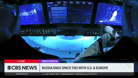 Russia's space agency severs ties with the U.S. and its European partners