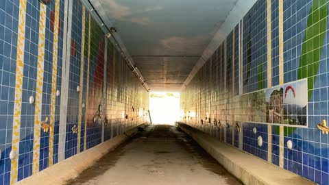 Walk underpass