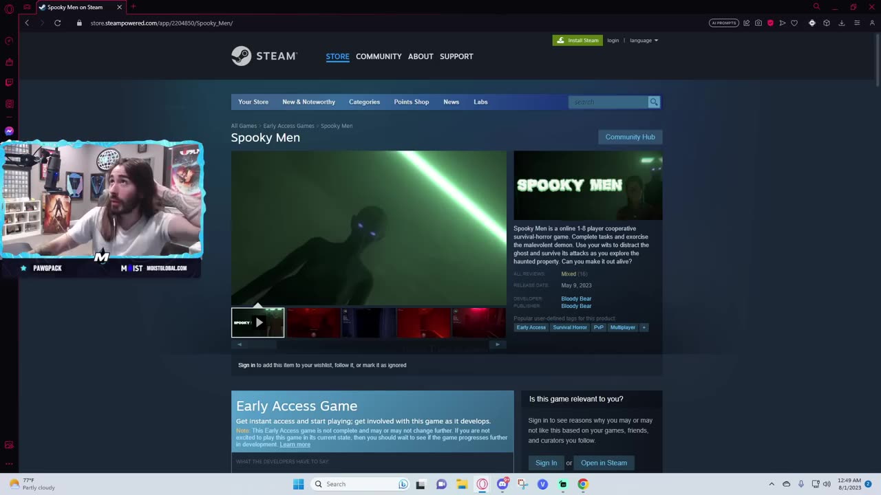 This Game is $1,000,000 on Steam