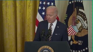 Biden: "Today we received news that our economy had zero percent inflation in the month of July. ZERO percent."