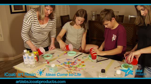 How to make Back to School Resin Art - Webinar