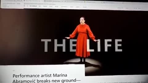 Bill Gates Partners With Known Witch Marina Abramovic Sabancı