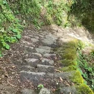 Inca trail. Ancient road to heaven.