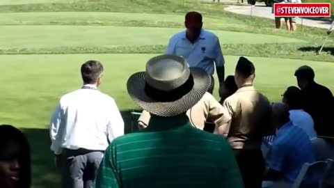 Trumps Golf shot with more targets