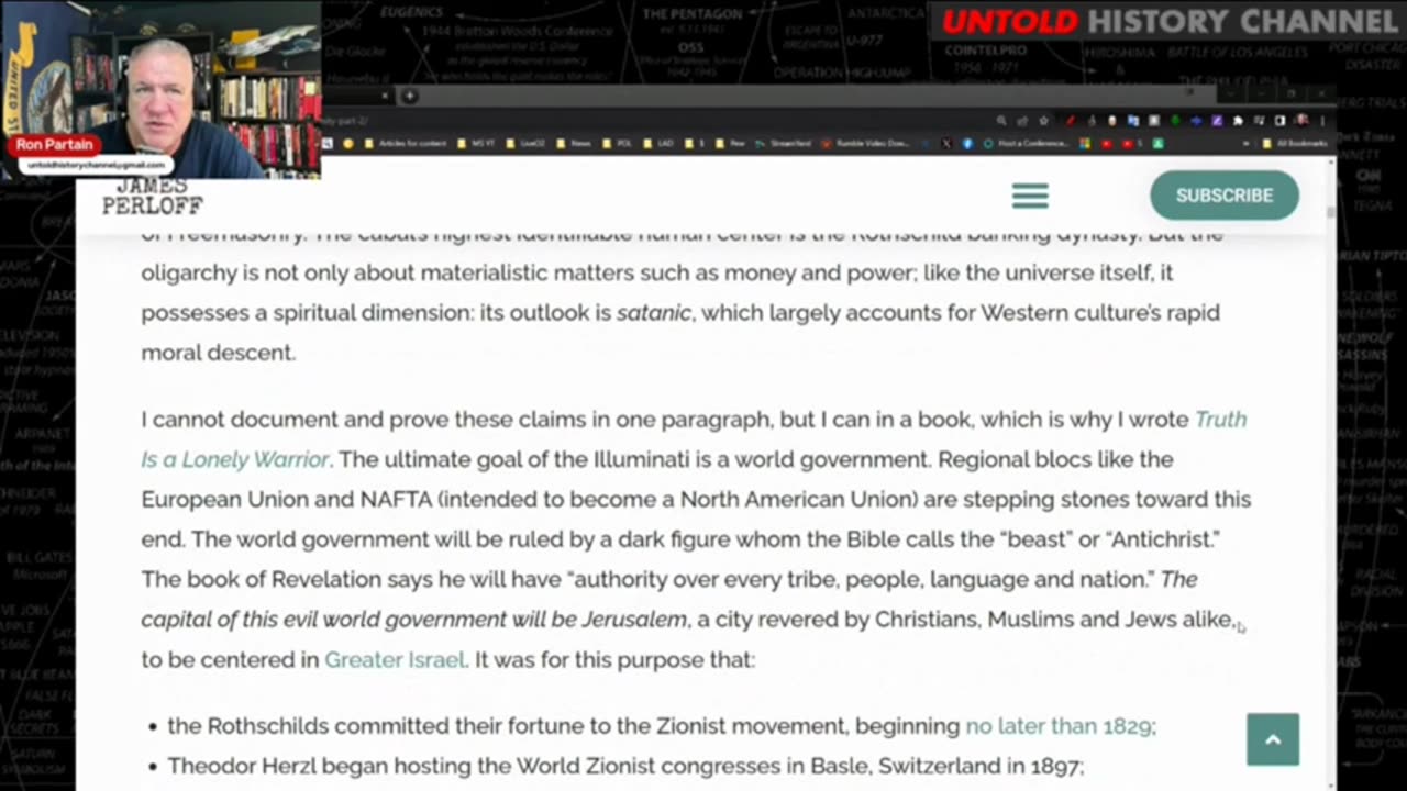 Christian Zionism & The Scofield Bible - Updated