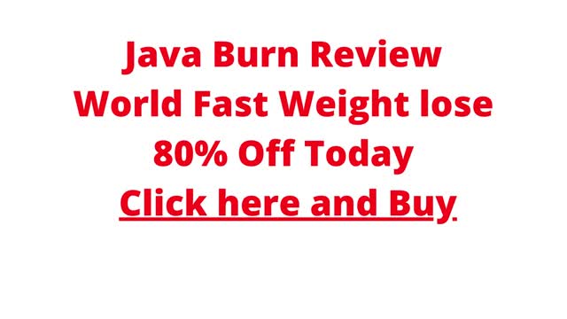 Java Burn™ Outstanding 80% Off Today Special OFFER