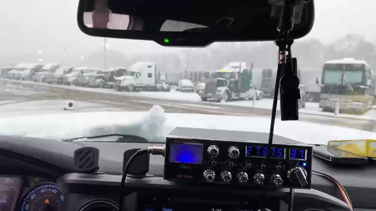 #live #raw Convoy to DC People’s Convoy (Day 18) Hagerstown Speedway **Snow Day**.