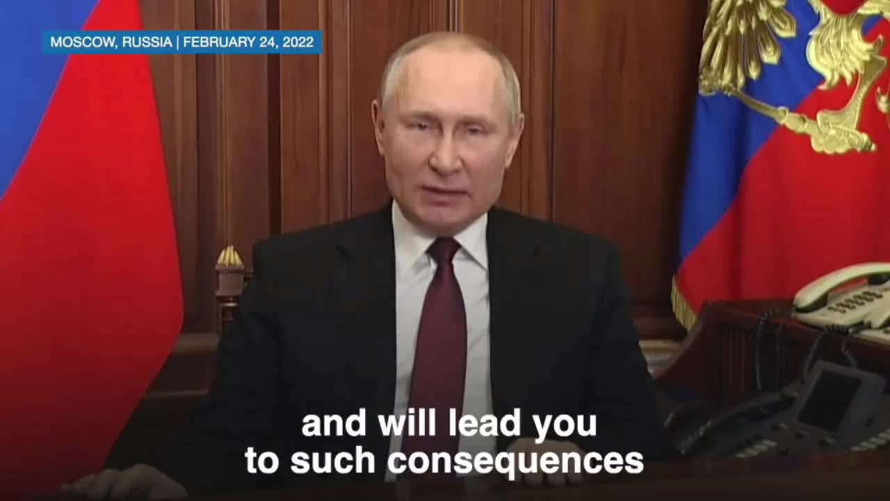 Putin Warns the West Not to 'Interfere' with Ukraine Offensive