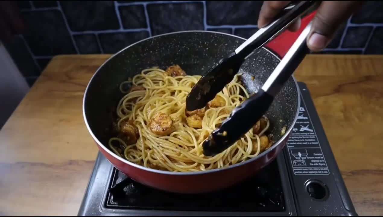 Shrimp pasta recipe