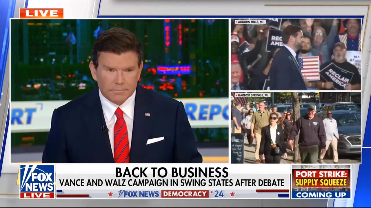 Special Report with Bret Baier 10/2/24 FULL END SHOW | ᖴO᙭ ᗷᖇEᗩKIᑎG ᑎEᗯS Tᖇᑌᗰᑭ October 2, 2024