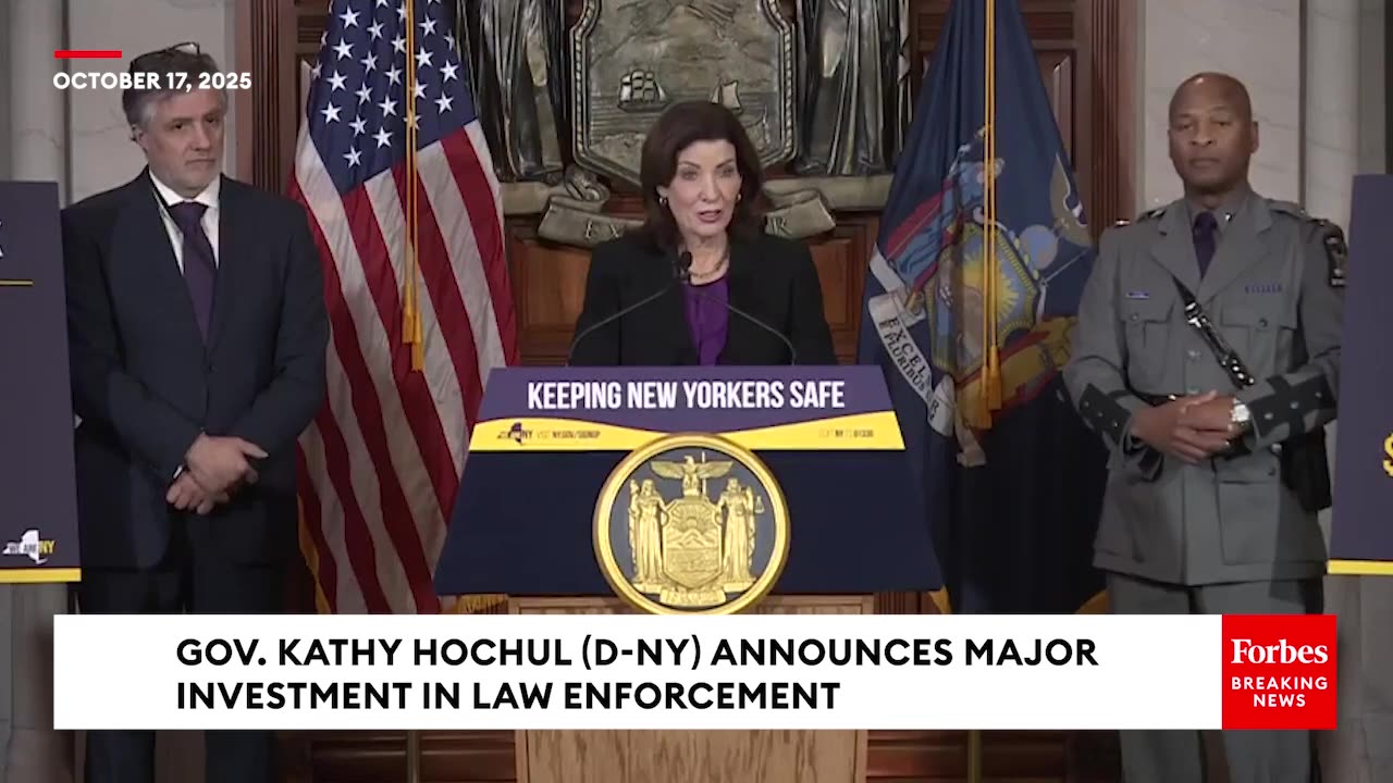 Gov. Kathy Hochul Celebrates Investment In New York State Law Enforcement