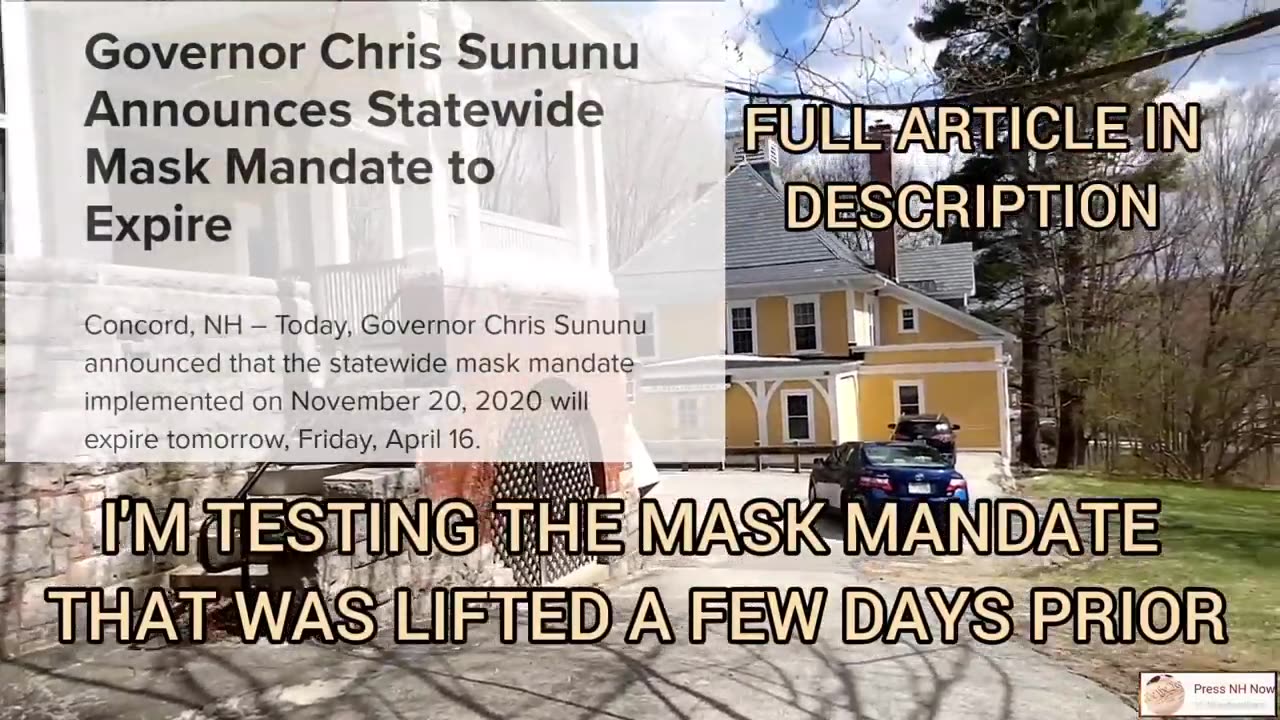 *THREATENED* WITH ARREST W⧸ NO MASK MANDATE IN PLACE AT HILLSBOROUGH, NH TOWN HALL