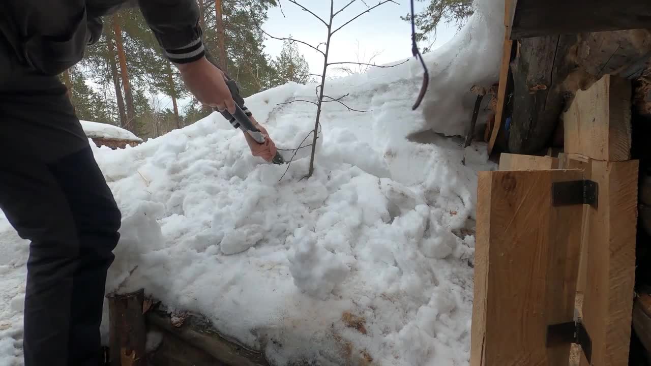 Clearing Snow