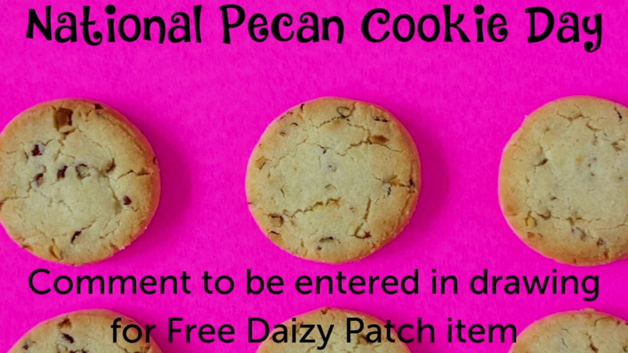 National Pecan Cookie Day