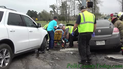 ACCIDENT HOSPITALIZES 3, LIVINGSTON TEXAS, 03/15/21...