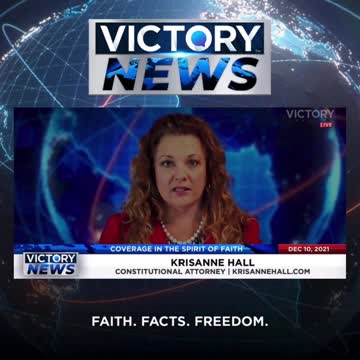 VICTORY News 12/10/21 - 4 p.m. CT: America is NOT a democracy! (KrisAnne Hall)