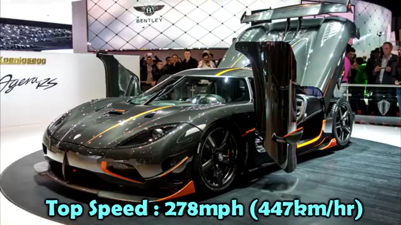 Top 10 Fastest Cars In The World