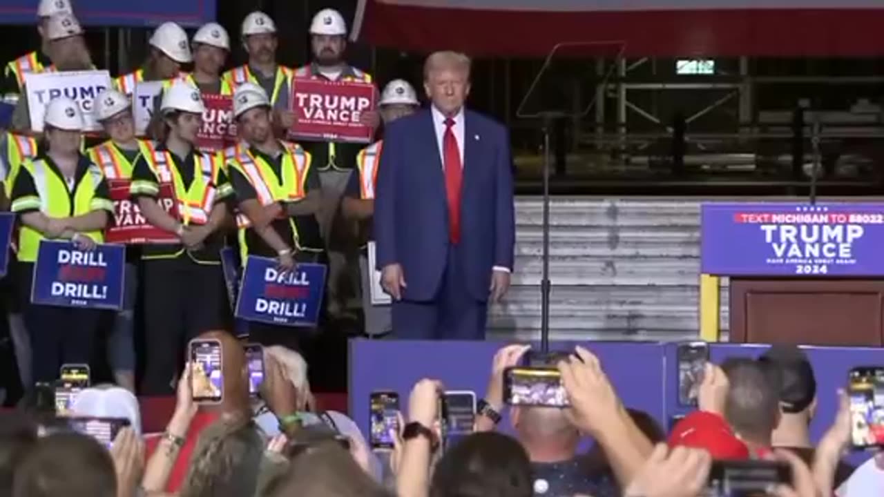 LIVE: President Trump in Potterville, MI