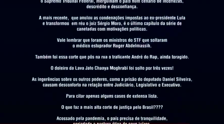 EDITORIAL DA JOVEM PAN SOBRE A DECISÃO DE FACHIN