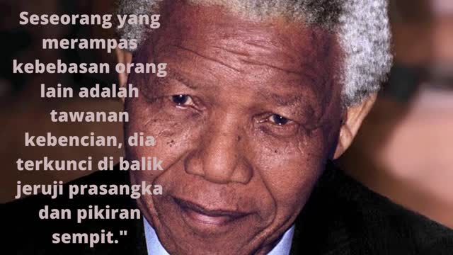 Kata kata motivasi hidup by Nelson Mandela