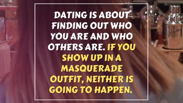Be authentic when dating someone so you find the right partner #shorts