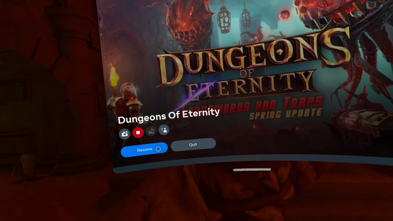 Dungeon Exploration in VR