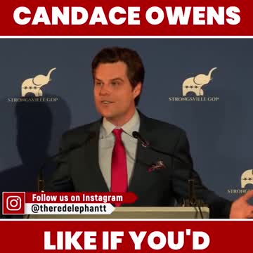 Matt Gaetz on Candace Owens