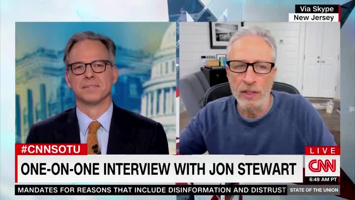 Jon Stewart Blames Media For Deep Divisions In America