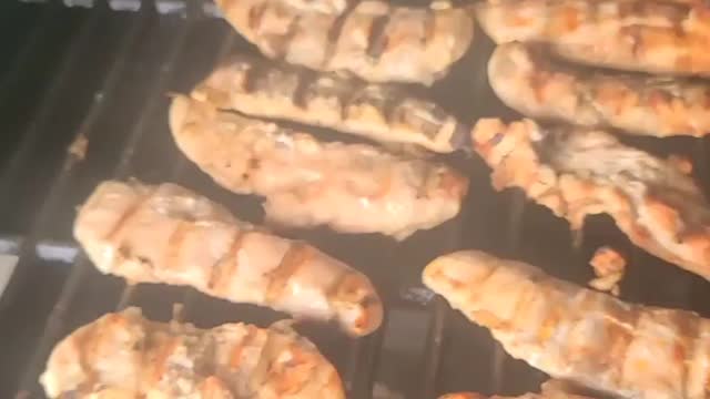 We had our memorial day feast yd