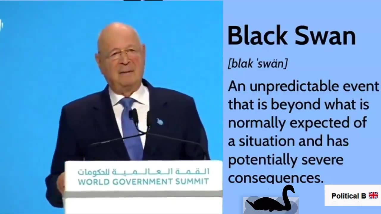 WEF There will be, certainly, what we call ze ‘Black Swan’, which will come our way