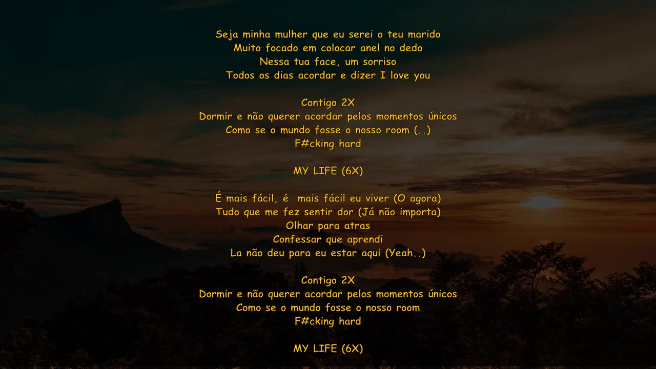 MYLDO BRIDGE - MY LIFE (LYRIC VIDEO