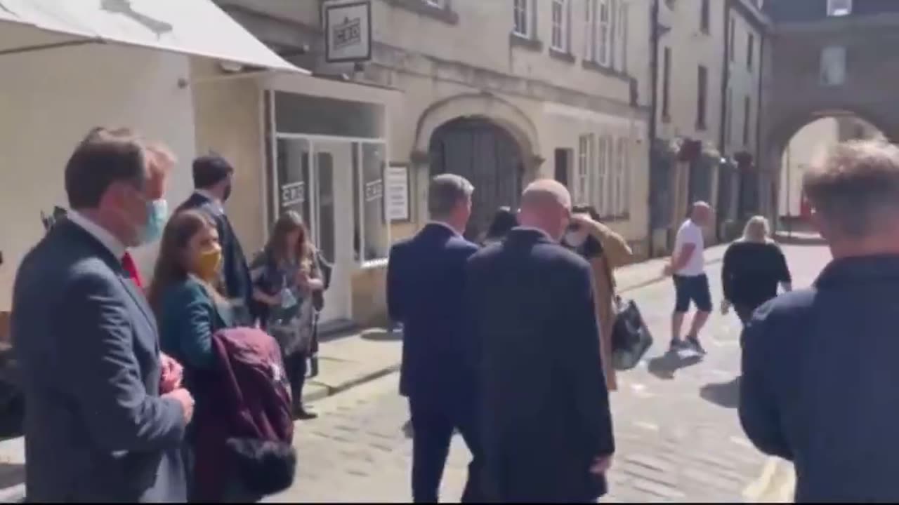 The Prime Minister of the UK was kicked out of a pub.